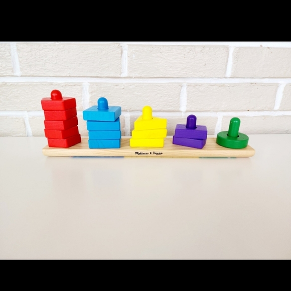 Melissa & Doug Toys Melissa Doug Stack And Sort Board Poshmark